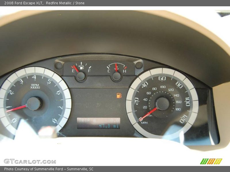 Redfire Metallic / Stone 2008 Ford Escape XLT