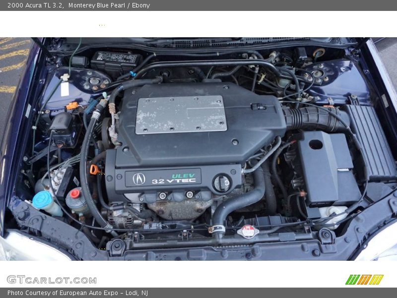 Monterey Blue Pearl / Ebony 2000 Acura TL 3.2