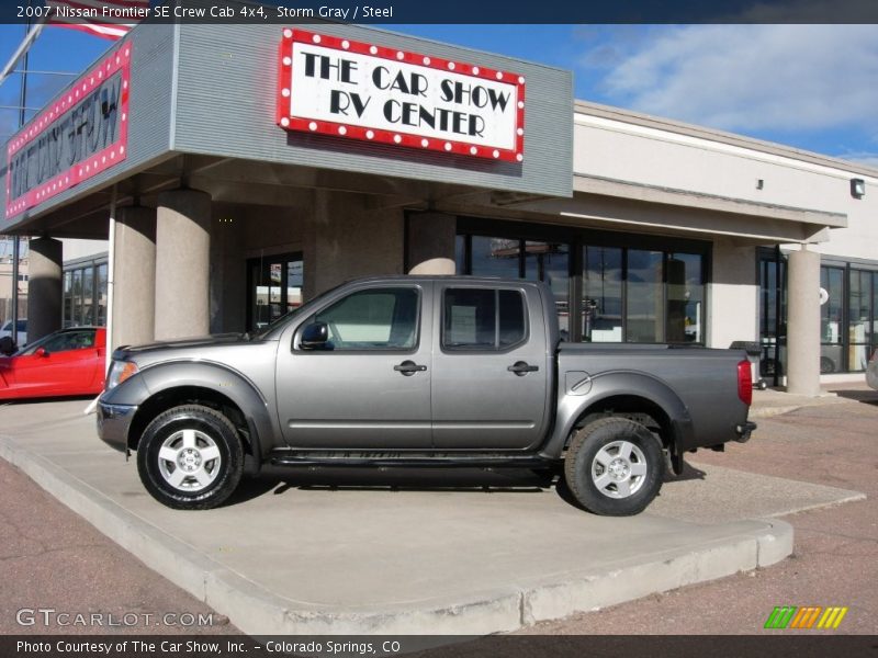 Storm Gray / Steel 2007 Nissan Frontier SE Crew Cab 4x4