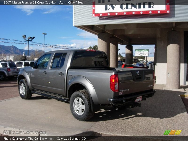 Storm Gray / Steel 2007 Nissan Frontier SE Crew Cab 4x4