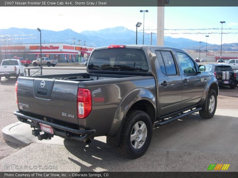 Storm Gray / Steel 2007 Nissan Frontier SE Crew Cab 4x4