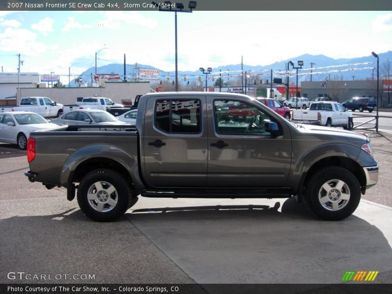 Storm Gray / Steel 2007 Nissan Frontier SE Crew Cab 4x4