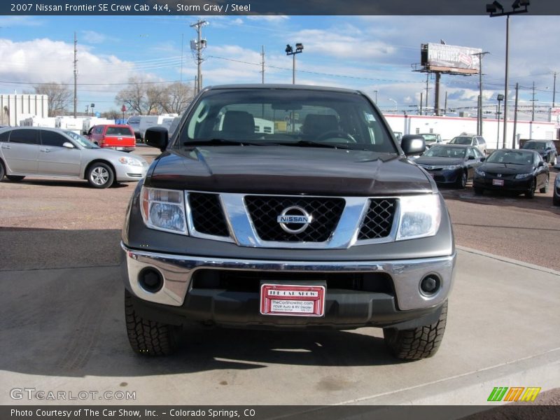 Storm Gray / Steel 2007 Nissan Frontier SE Crew Cab 4x4