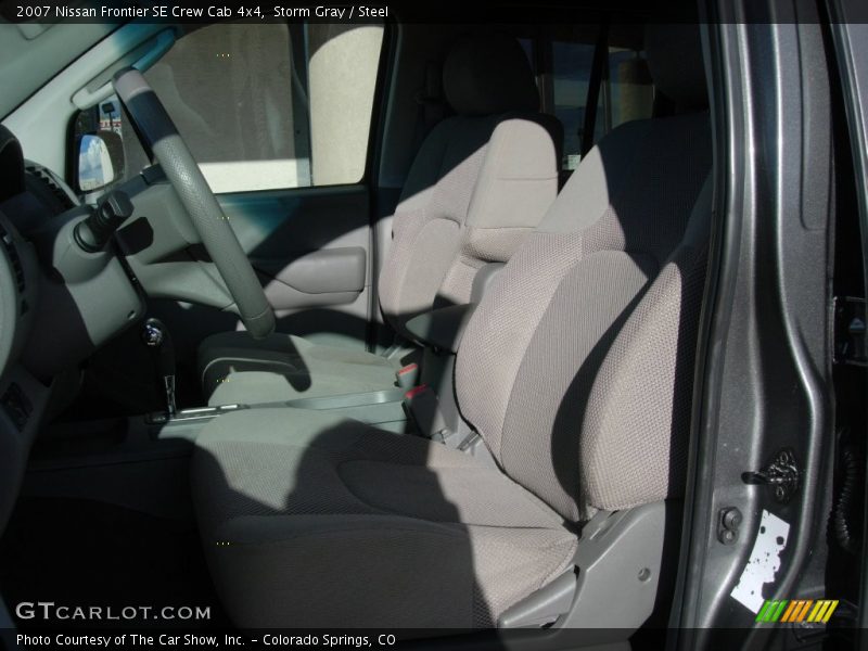 Storm Gray / Steel 2007 Nissan Frontier SE Crew Cab 4x4