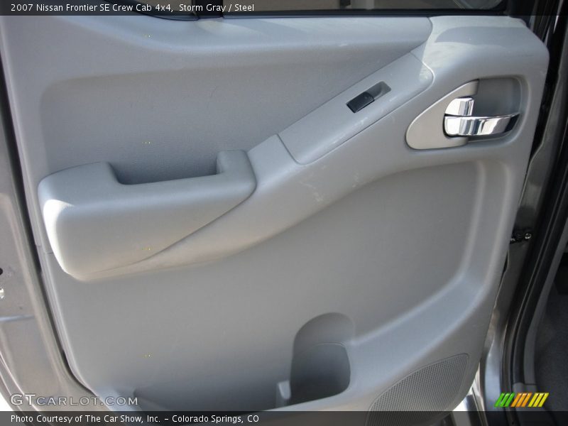 Storm Gray / Steel 2007 Nissan Frontier SE Crew Cab 4x4