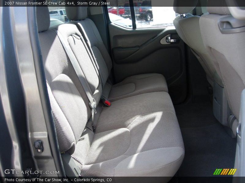 Storm Gray / Steel 2007 Nissan Frontier SE Crew Cab 4x4