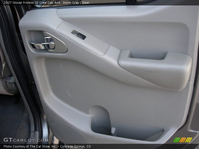 Storm Gray / Steel 2007 Nissan Frontier SE Crew Cab 4x4