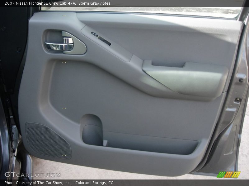 Storm Gray / Steel 2007 Nissan Frontier SE Crew Cab 4x4