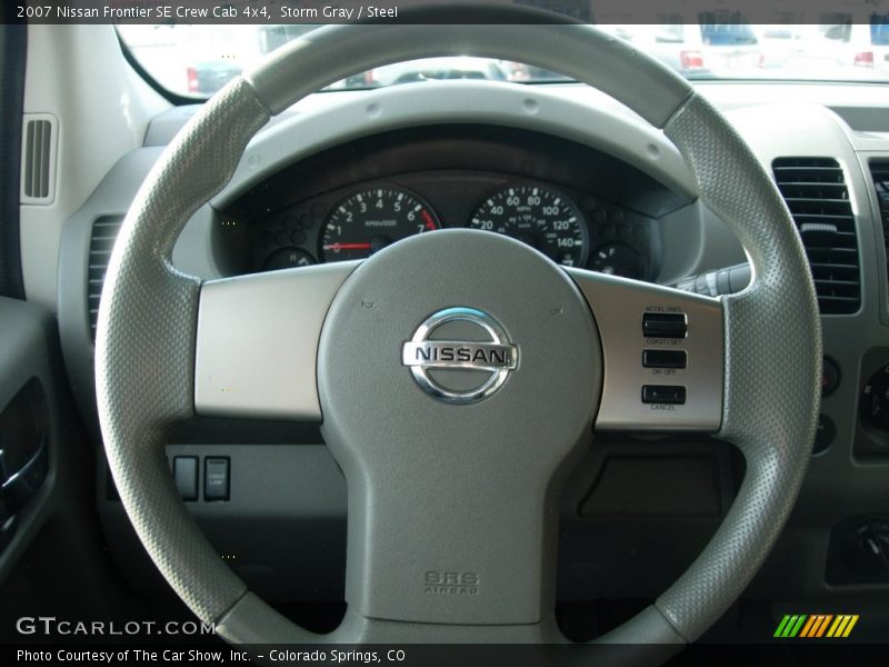 Storm Gray / Steel 2007 Nissan Frontier SE Crew Cab 4x4