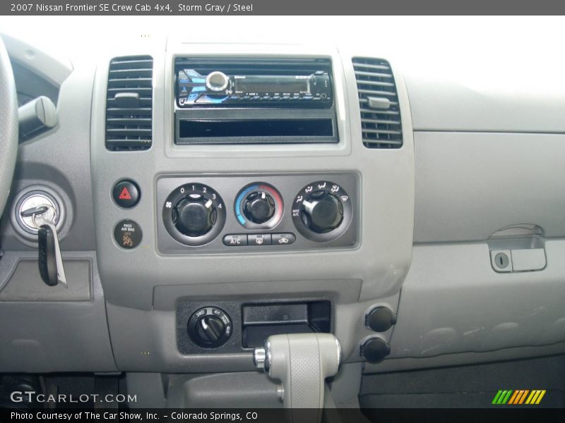 Storm Gray / Steel 2007 Nissan Frontier SE Crew Cab 4x4