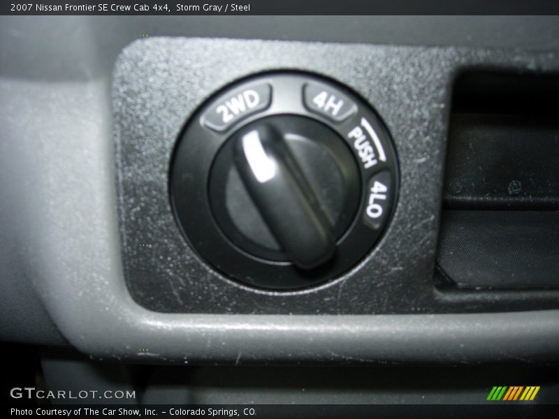 Storm Gray / Steel 2007 Nissan Frontier SE Crew Cab 4x4