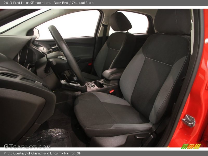 Race Red / Charcoal Black 2013 Ford Focus SE Hatchback