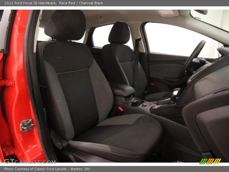 Race Red / Charcoal Black 2013 Ford Focus SE Hatchback