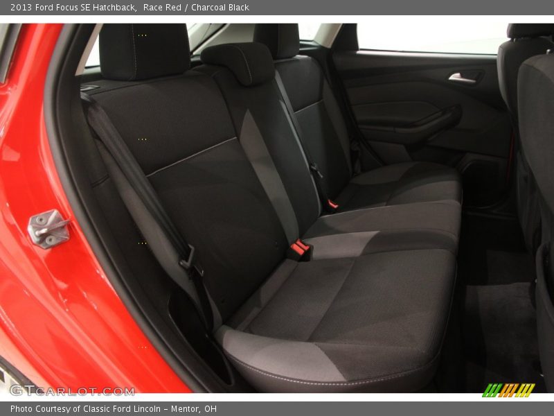 Race Red / Charcoal Black 2013 Ford Focus SE Hatchback