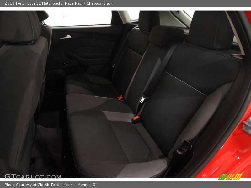 Race Red / Charcoal Black 2013 Ford Focus SE Hatchback