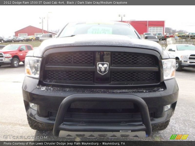 Black / Dark Slate Gray/Medium Graystone 2012 Dodge Ram 1500 ST Quad Cab 4x4