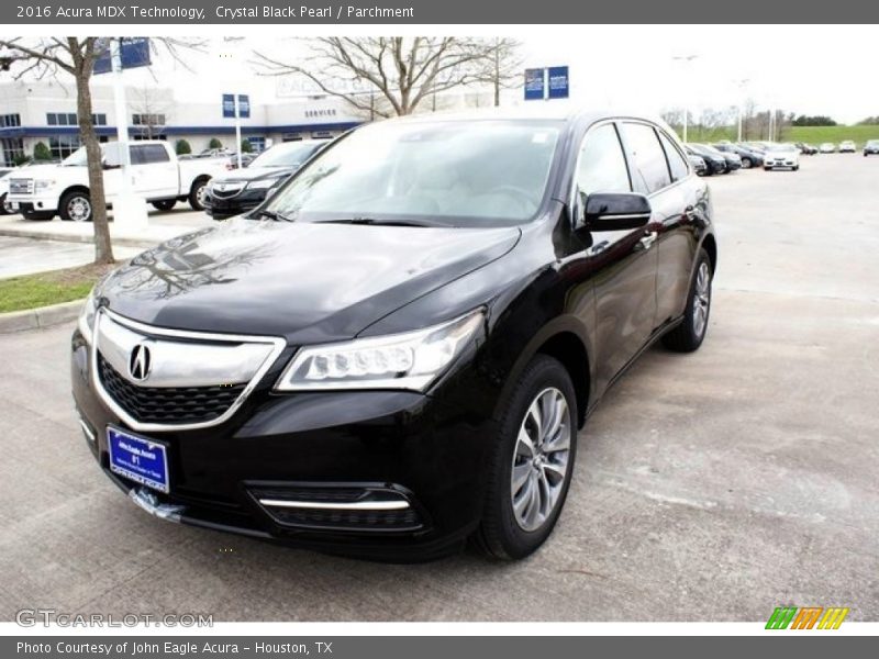 Crystal Black Pearl / Parchment 2016 Acura MDX Technology