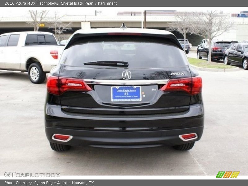Crystal Black Pearl / Parchment 2016 Acura MDX Technology