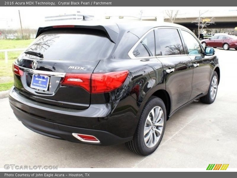 Crystal Black Pearl / Parchment 2016 Acura MDX Technology