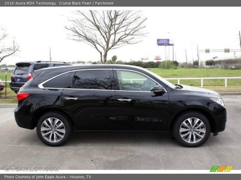Crystal Black Pearl / Parchment 2016 Acura MDX Technology