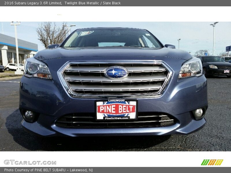 Twilight Blue Metallic / Slate Black 2016 Subaru Legacy 3.6R Limited