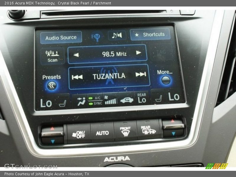 Crystal Black Pearl / Parchment 2016 Acura MDX Technology