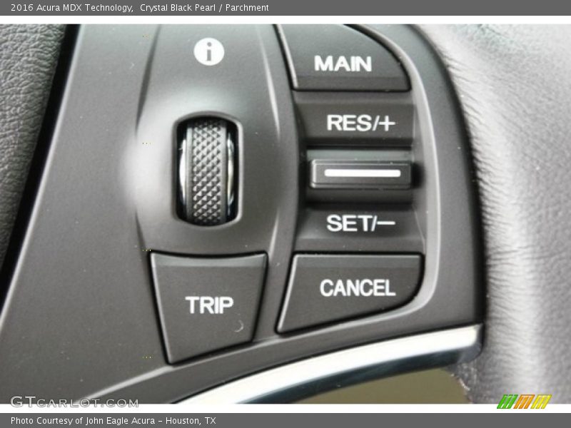 Crystal Black Pearl / Parchment 2016 Acura MDX Technology