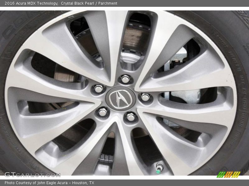 Crystal Black Pearl / Parchment 2016 Acura MDX Technology
