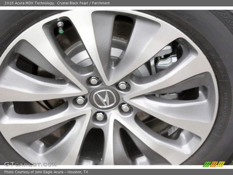Crystal Black Pearl / Parchment 2016 Acura MDX Technology