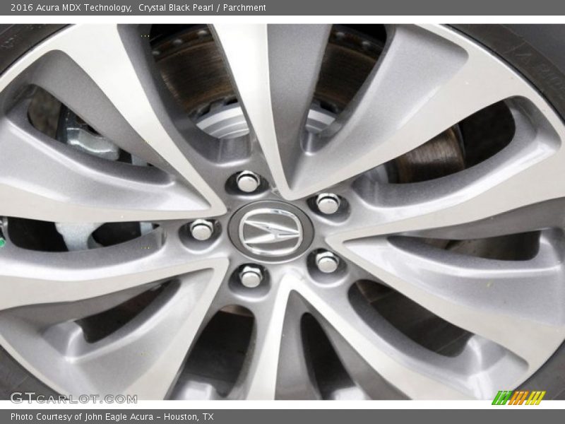 Crystal Black Pearl / Parchment 2016 Acura MDX Technology