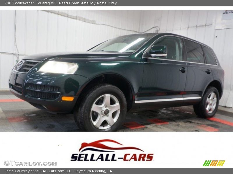 Reed Green Metallic / Kristal Grey 2006 Volkswagen Touareg V6