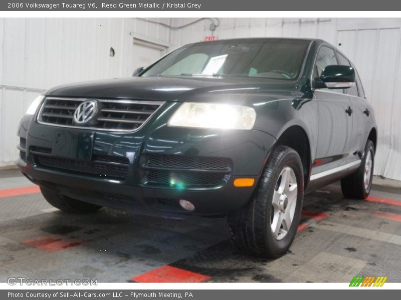 Reed Green Metallic / Kristal Grey 2006 Volkswagen Touareg V6