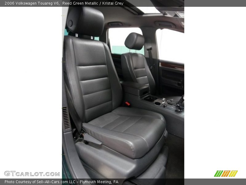 Reed Green Metallic / Kristal Grey 2006 Volkswagen Touareg V6
