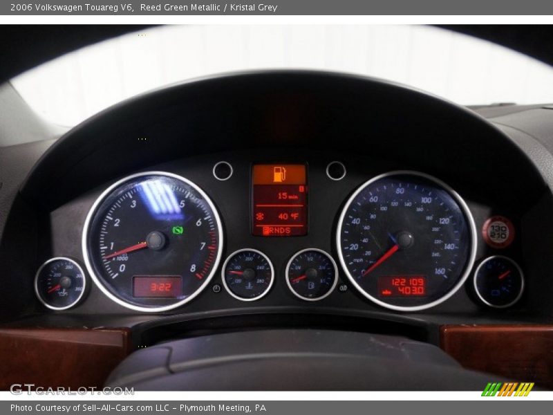 Reed Green Metallic / Kristal Grey 2006 Volkswagen Touareg V6