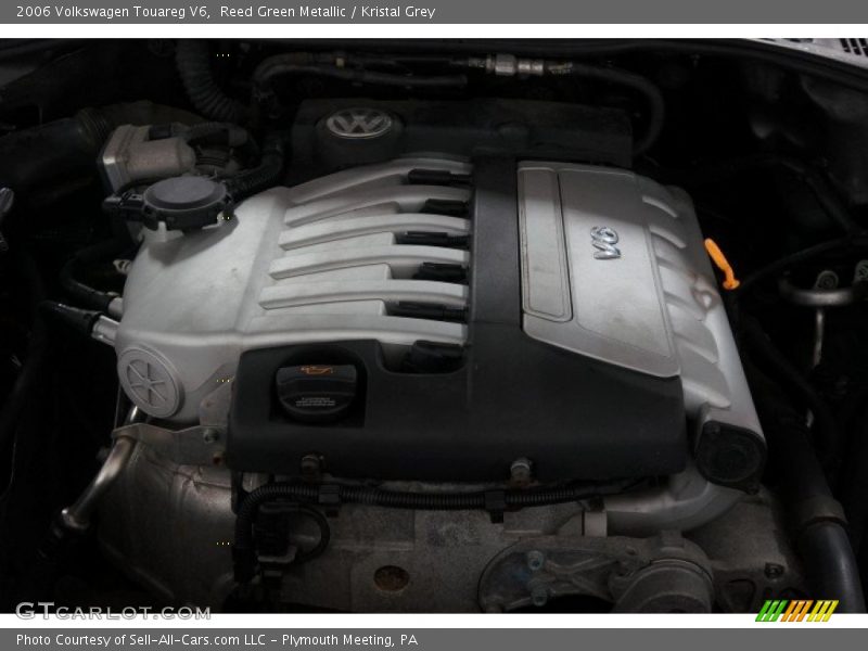 Reed Green Metallic / Kristal Grey 2006 Volkswagen Touareg V6
