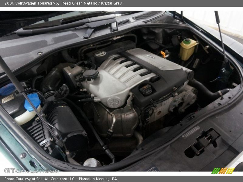 Reed Green Metallic / Kristal Grey 2006 Volkswagen Touareg V6