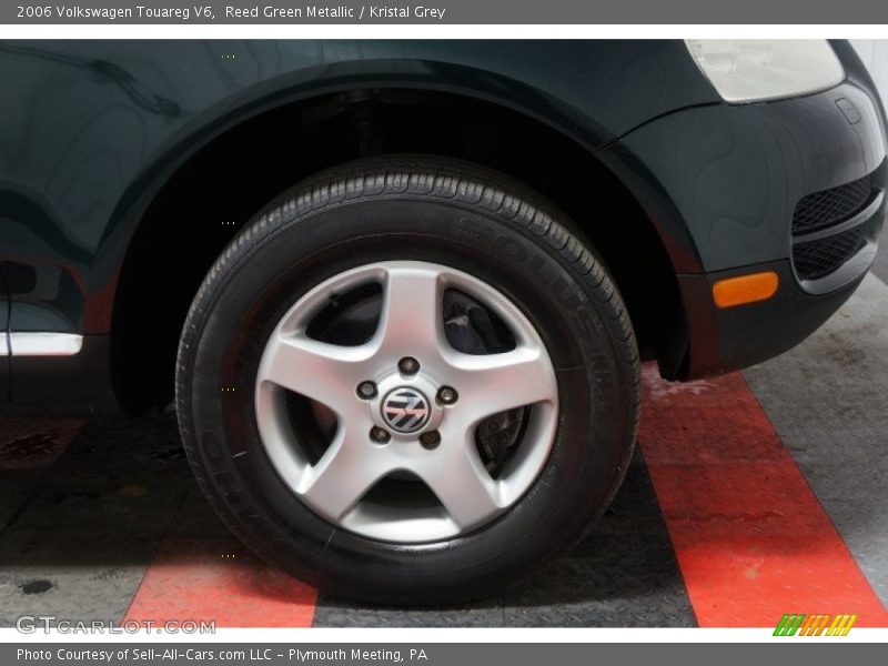 Reed Green Metallic / Kristal Grey 2006 Volkswagen Touareg V6