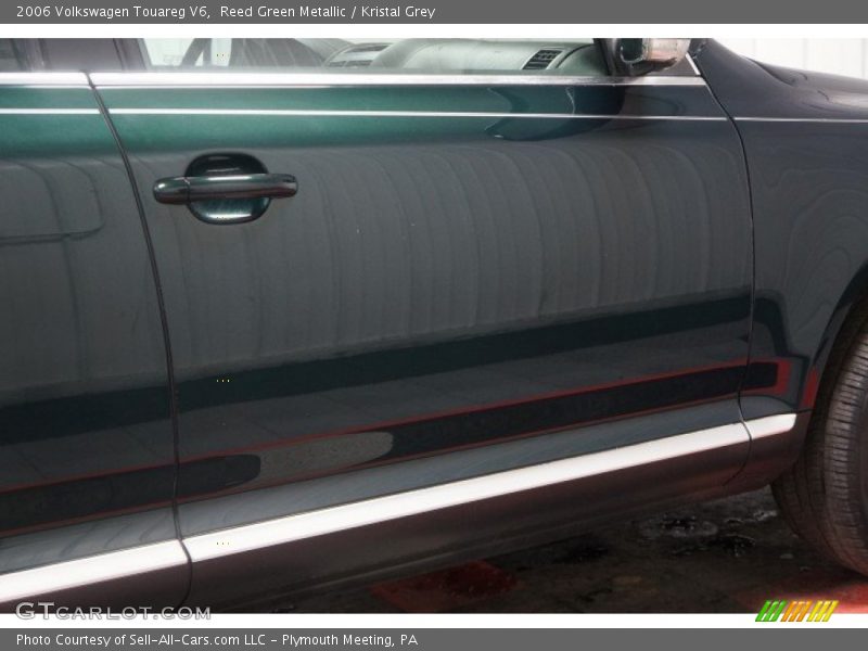 Reed Green Metallic / Kristal Grey 2006 Volkswagen Touareg V6