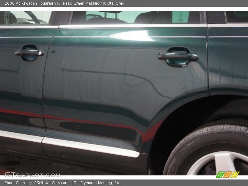 Reed Green Metallic / Kristal Grey 2006 Volkswagen Touareg V6