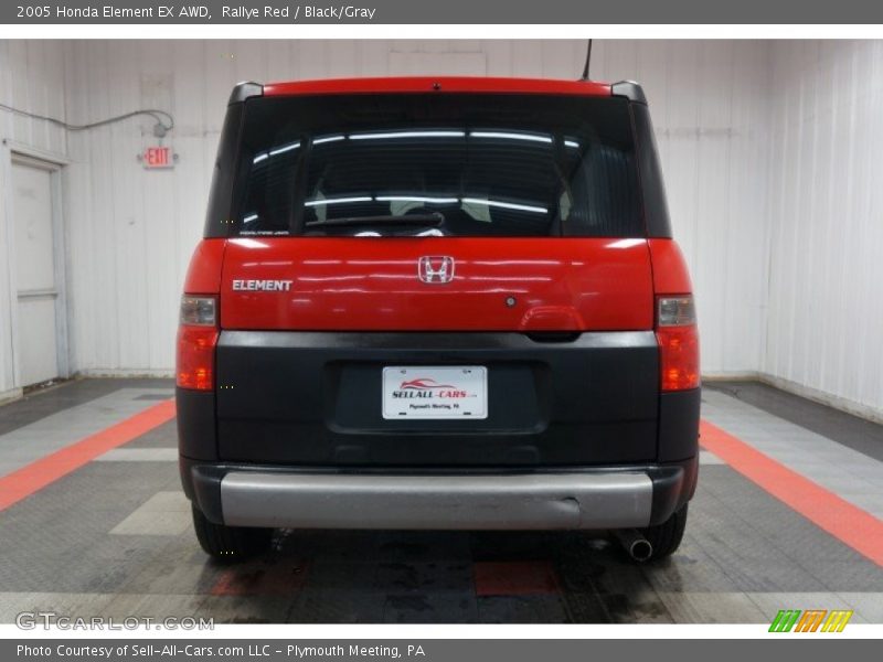 Rallye Red / Black/Gray 2005 Honda Element EX AWD