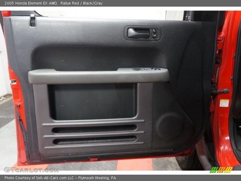 Rallye Red / Black/Gray 2005 Honda Element EX AWD