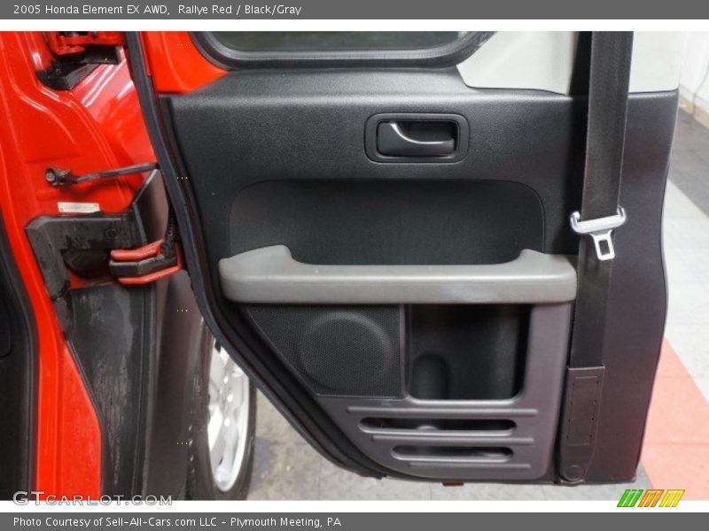 Rallye Red / Black/Gray 2005 Honda Element EX AWD