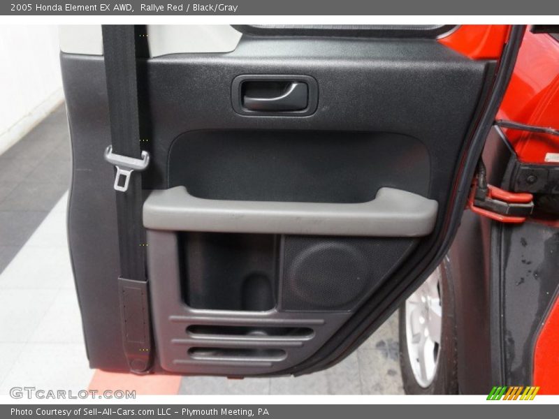 Rallye Red / Black/Gray 2005 Honda Element EX AWD