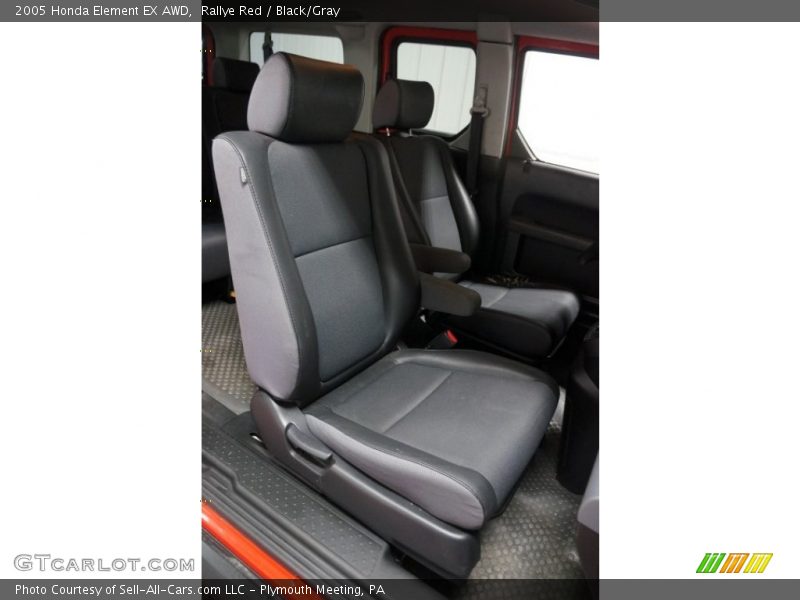 Rallye Red / Black/Gray 2005 Honda Element EX AWD