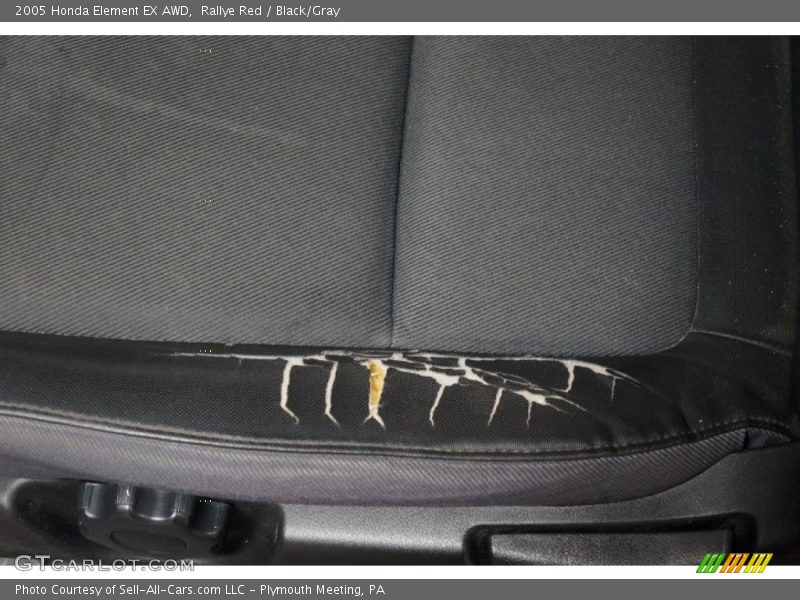 Rallye Red / Black/Gray 2005 Honda Element EX AWD