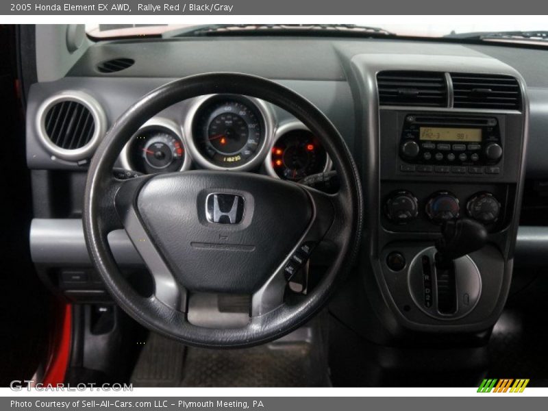 Rallye Red / Black/Gray 2005 Honda Element EX AWD
