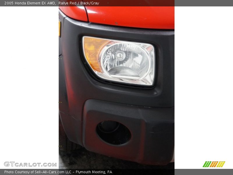 Rallye Red / Black/Gray 2005 Honda Element EX AWD
