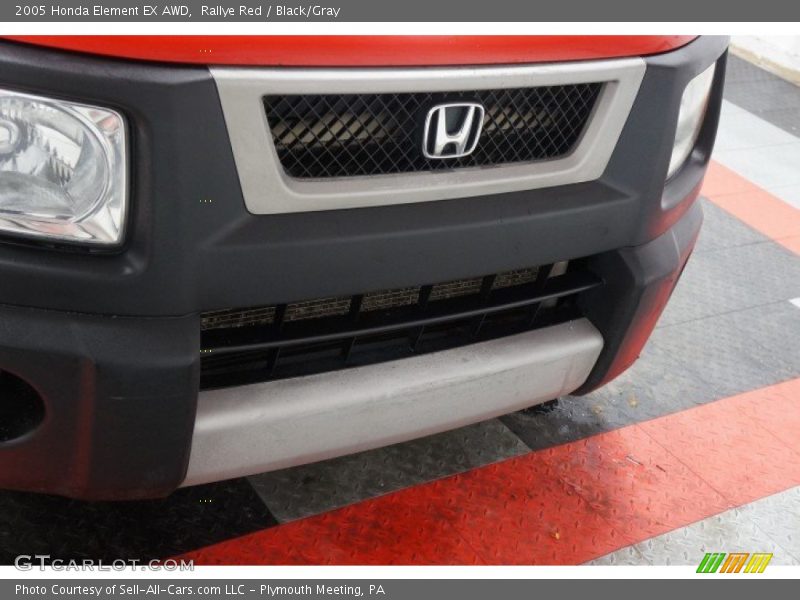 Rallye Red / Black/Gray 2005 Honda Element EX AWD