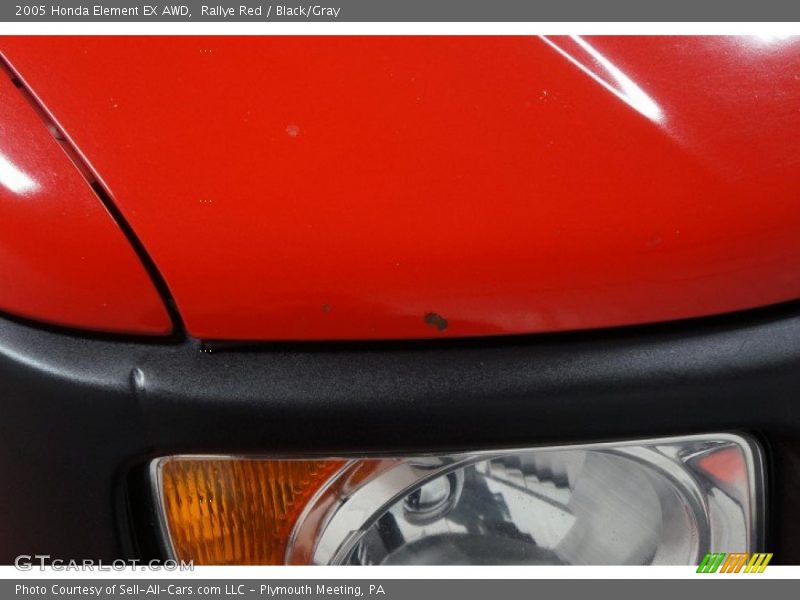 Rallye Red / Black/Gray 2005 Honda Element EX AWD
