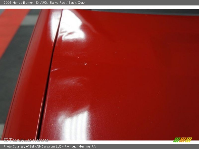 Rallye Red / Black/Gray 2005 Honda Element EX AWD